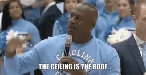 ceiling is the roof meme